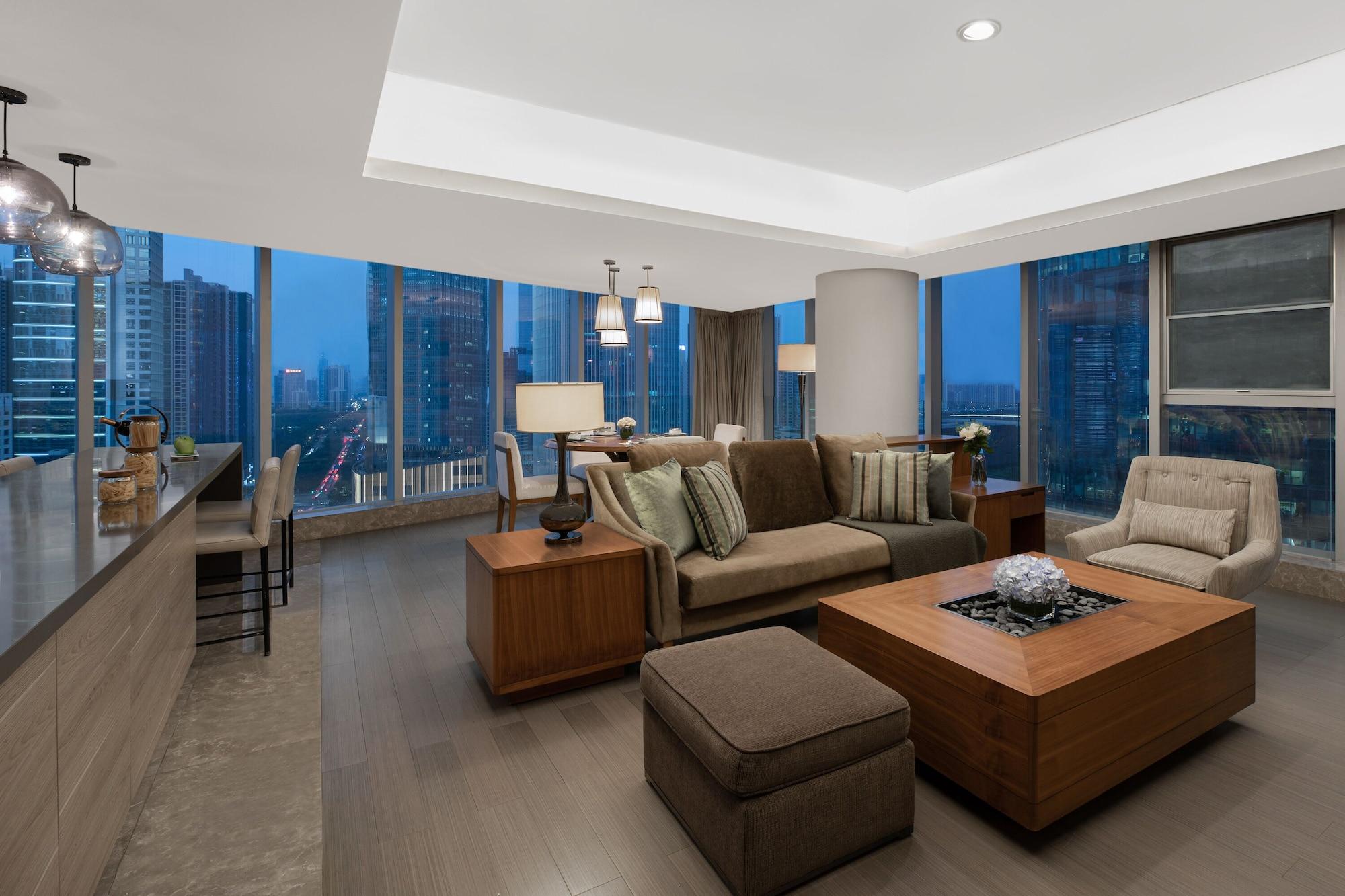 Apartamento Ascott Ifc Guangzhou - Free Shuttle Bus For Canton Fair Exterior foto